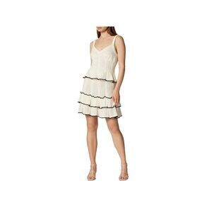 JOIE Womens White Short A-Line Skirt L